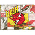 DC Comics The Flash Vintage Action Pose Pattern Universal Laptop 16in (13 x 9.4in) Skin